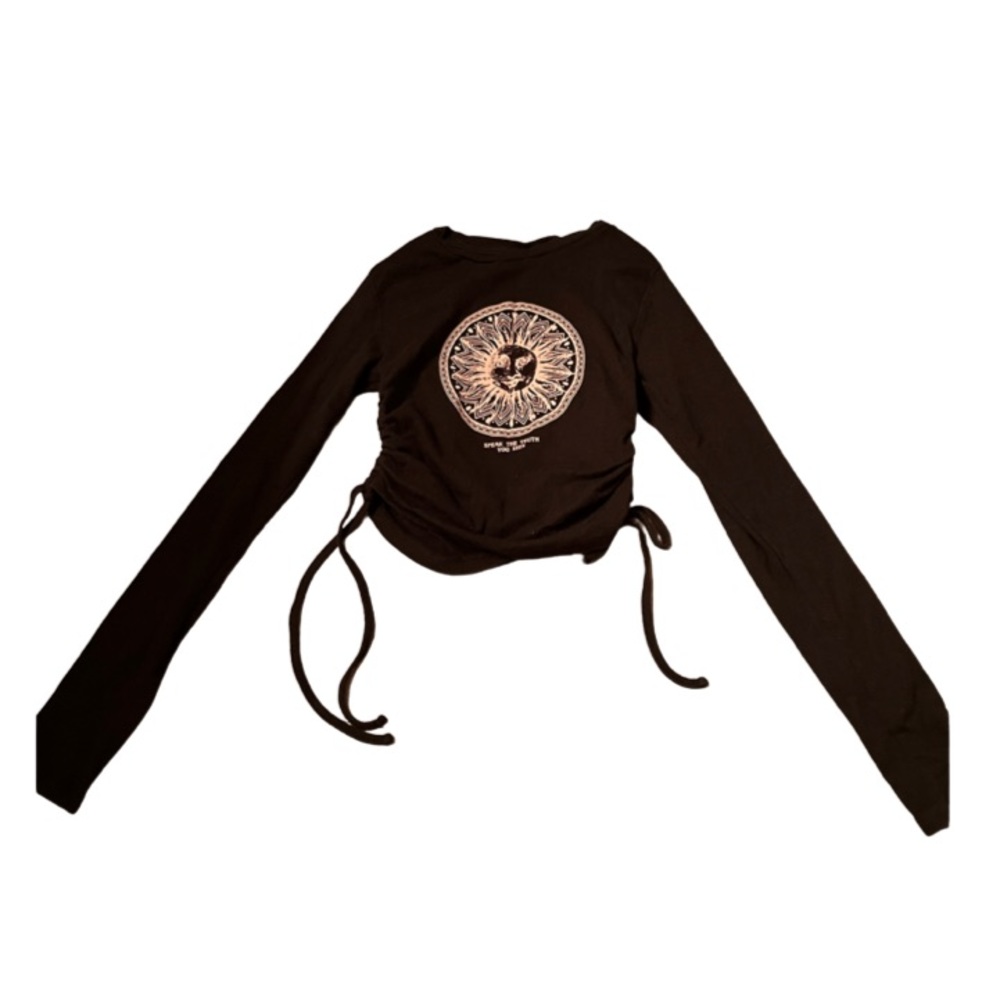 Urban Outfitters side tie crop top